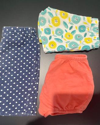 Set 3 pantaloncini