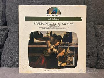 Raro LaserDisc + Floppy Argan – Arte Italiana