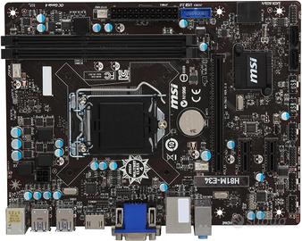 Scheda madre socket LGA 1150 MSI H81M-E34