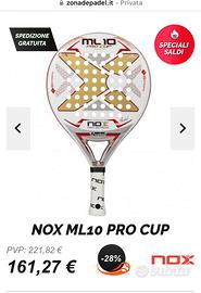 Racchetta padel Nox ML10 Pro Cup