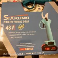 FORBICE A BATTERIA POTATURA  VIGNE PIANTE