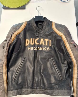 Giacca in pelle Ducati Maccanica misura 56