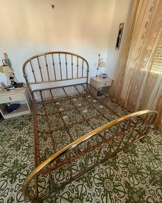 Struttura letto e rete 160x190 a Ostia