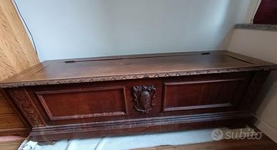Cassapanca fine 800 inizio 900