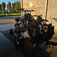 carrello moto 3 posti