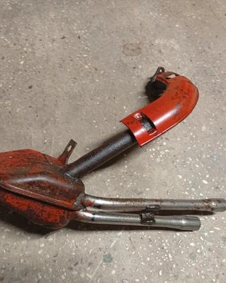 Marmitta vespa 50 vintage Abarth doppio scarico 