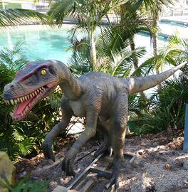 Dinosauro realistico statua dinosauri statuari