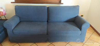 DIVANI BOSTON di KAPPA TESSUTO BLU - 3 posti