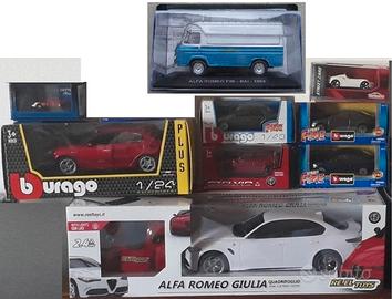 Modellini alfa romeo