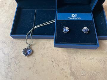 Girocollo e orecchini originali Swarovski