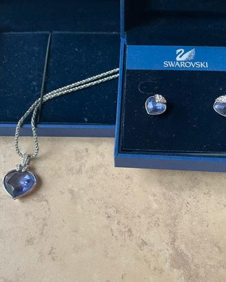 Girocollo e orecchini originali Swarovski