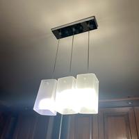 Lampadario moderno a sospensione con 3 luci