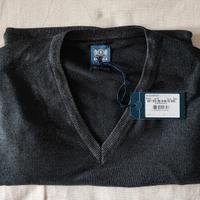 Boggi Milano, maglione in lana merino scollo a V