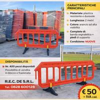 Transenna in plastica