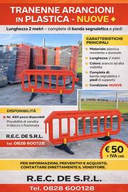 Transenna in plastica