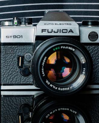 Fujica ST901 con 50 f1.4 - 28 f2.5 -80-210 f3.8-4