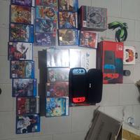 Lotto console ps4 switch e giochi ps4 switch ps5