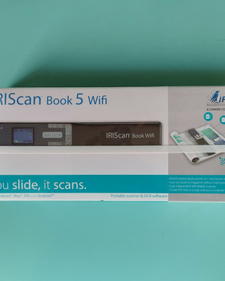 Scanner portatile Canon IRIScan Book 5 Wifi Nuovo