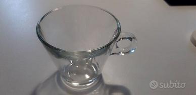 Tazza thè caffè cappuccino 180ml vetro