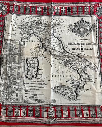 Fazzoletto circoscrizioni militari Italia