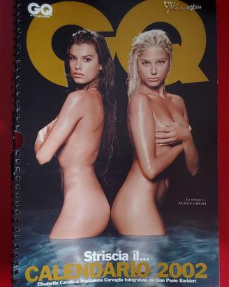 Calendario Rivista GQ Le Veline di Striscia 2002
