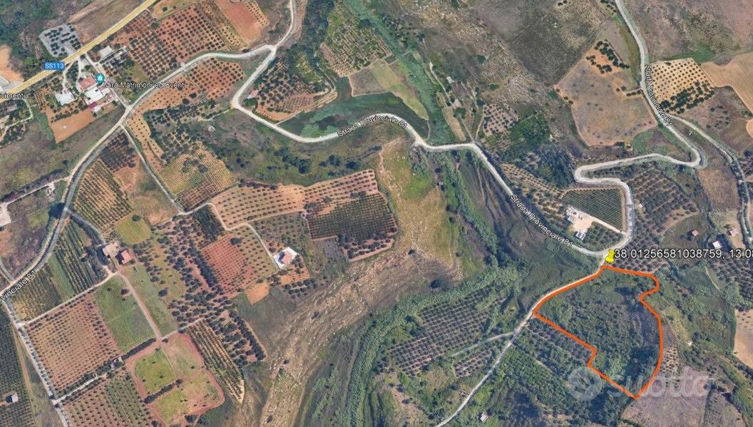 Terreno agricolo a Partinico, Contrada Valguarnera - Vista 2