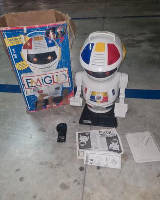 robot emiglio completo e funzionante vintage era