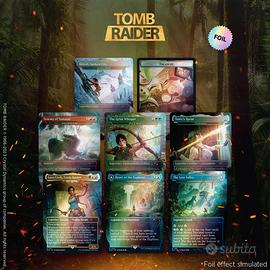 Secret lair tomb raider foil