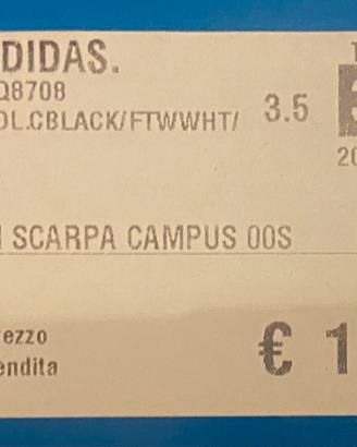 Adidas Campus Nere TG .36