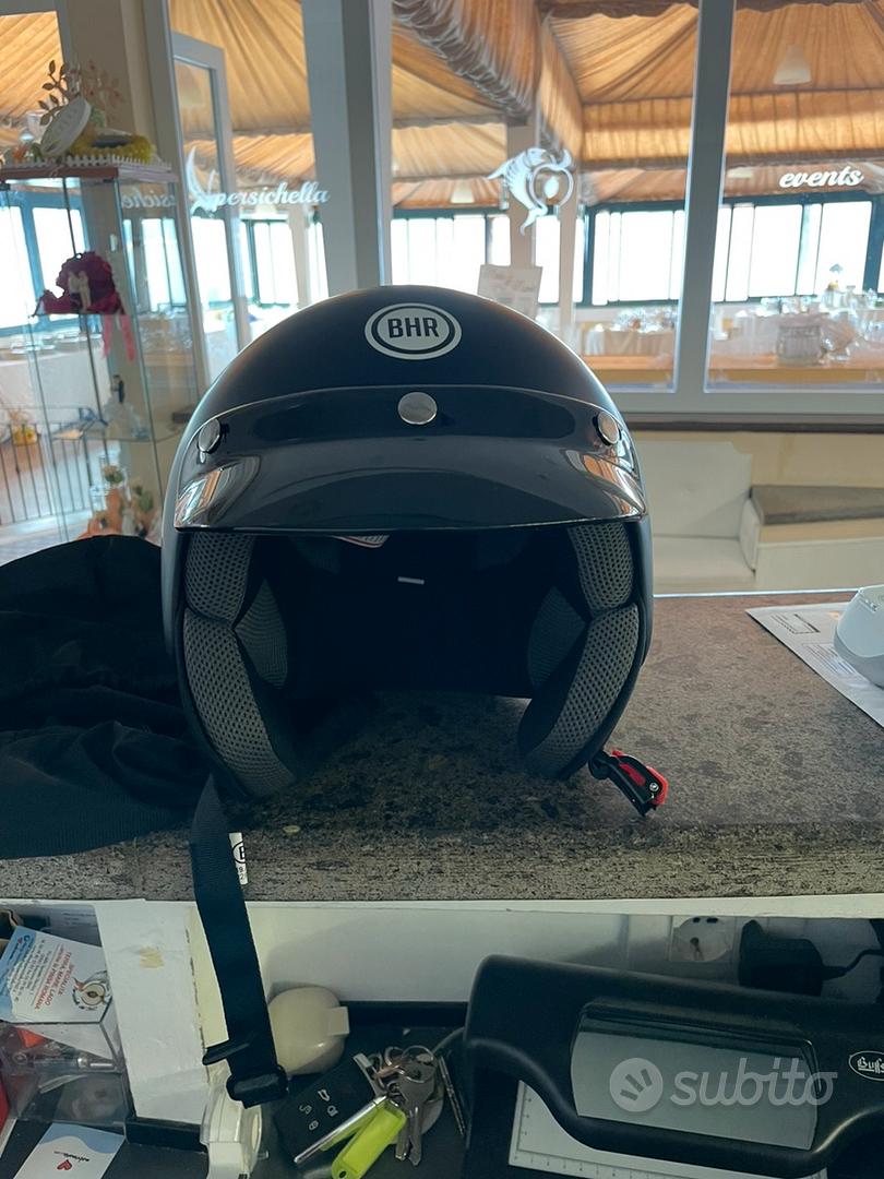 BHR, Casco Jet Con Visiera - AS ROMA