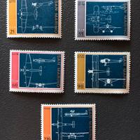 Francobolli San Marino aeroplanes 5v 1973