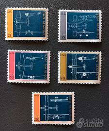 Francobolli San Marino aeroplanes 5v 1973