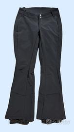 Pantaloni da sci donna Columbia neri tgM/10