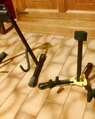 2 stands per chitarra e basso
