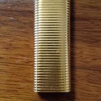 accendino cartier parigi oro