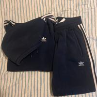 Set pantalone e felpa Adidas Originale  uomo
