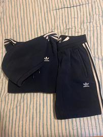 Set pantalone e felpa Adidas Originale  uomo