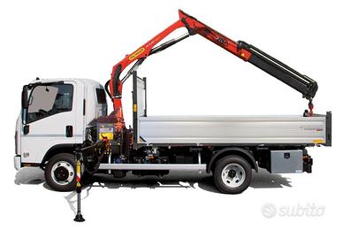 ISUZU M30 GRU E RIBALTABILE 75 QUINTALI