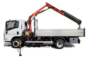 ISUZU M30 GRU E RIBALTABILE 75 QUINTALI