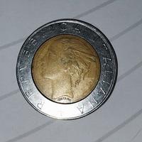 moneta  da 500 lire 