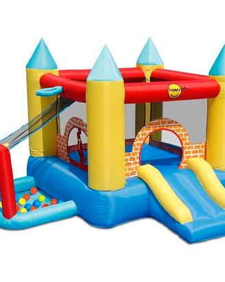 castello gonfiabile happy happy 4in1 con pompa