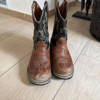 Stivali western da equitazione bimbo/a taglia 30