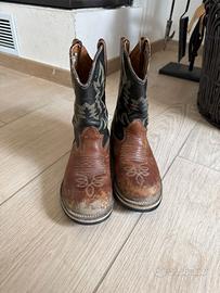 Stivali western da equitazione bimbo/a taglia 30