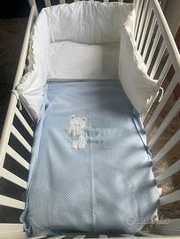 Lettino Chicco completo di accessori più materasso