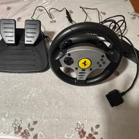 Volante thrustmaster Ferrari PlayStation 1 e 2