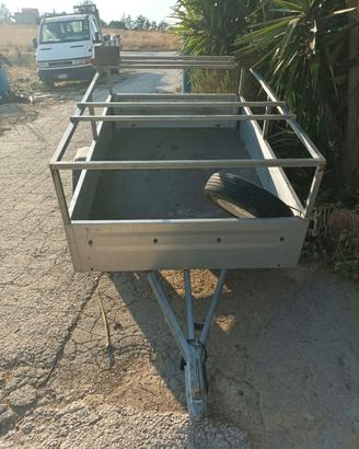 carrello rimorchio  portata 750