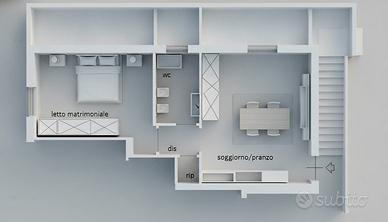 Appartamento 2 vani+ acc