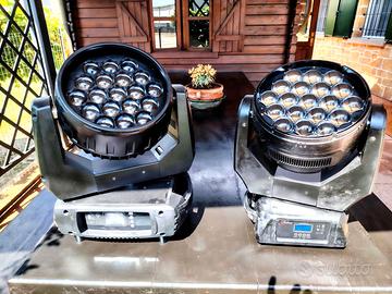 Coppia Wash professionali 19 led