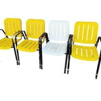 Set di 4 Sedie Industriali da Bar