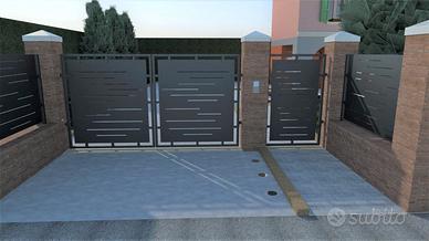 Cancello moderno mod. Teide